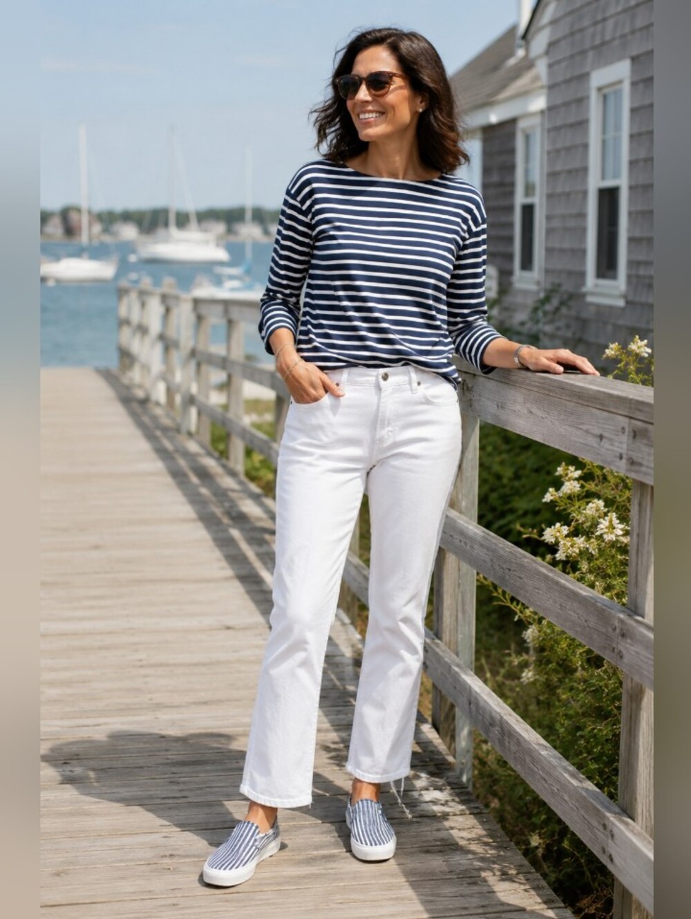 Boston Proper White Jeans - Size 10